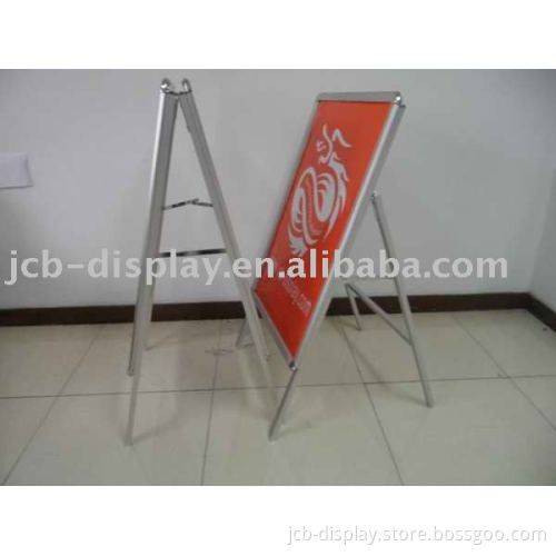 Aluminum Sliver sidewalk sign poster board